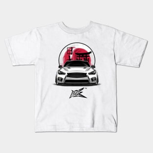 infiniti q50 stanced white Kids T-Shirt